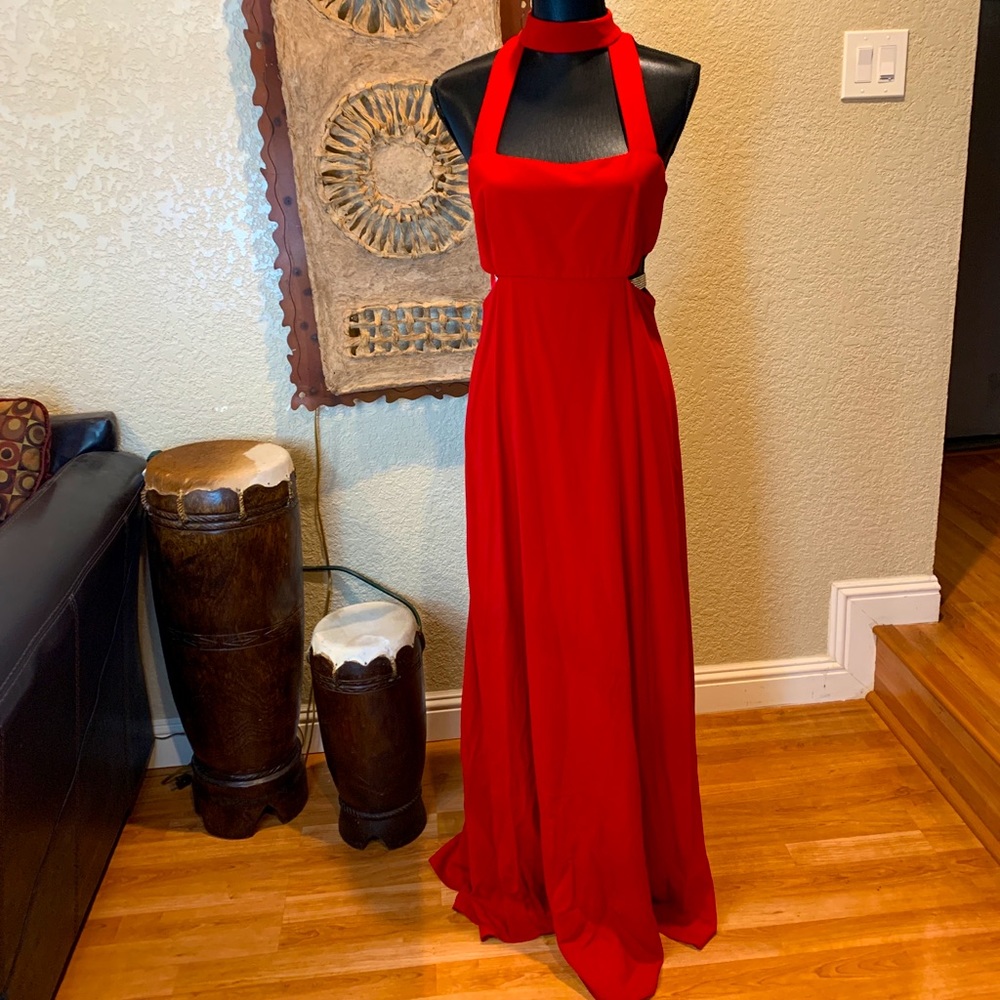 Jill Jill Stuart Red Gown Size 6